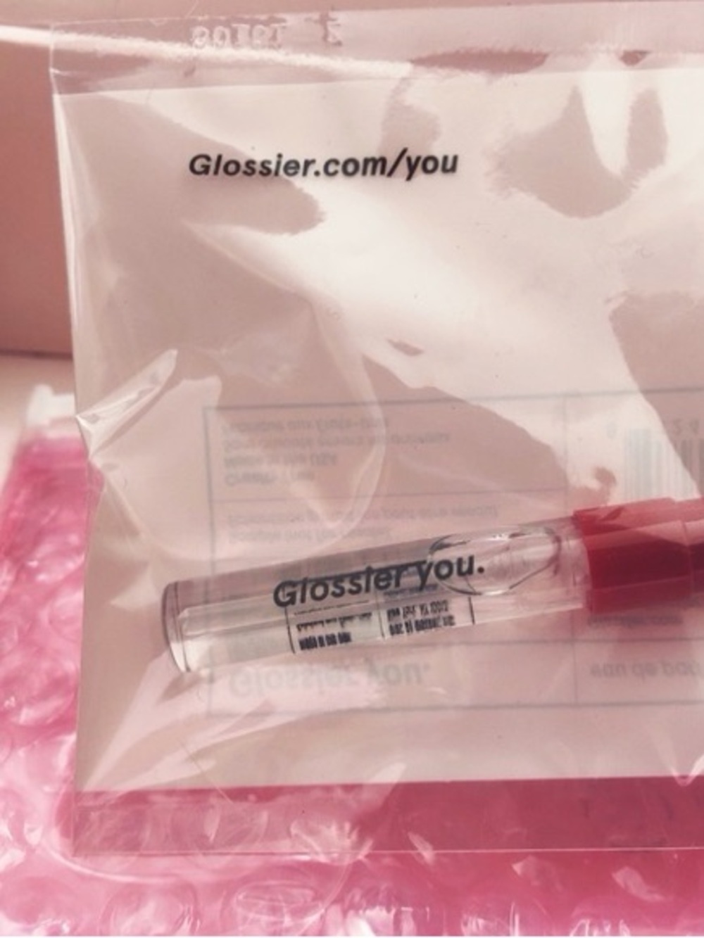 Glossier You ORIGINAL FORMULA Sample Vial NWT Original Glossier You perfume 2017